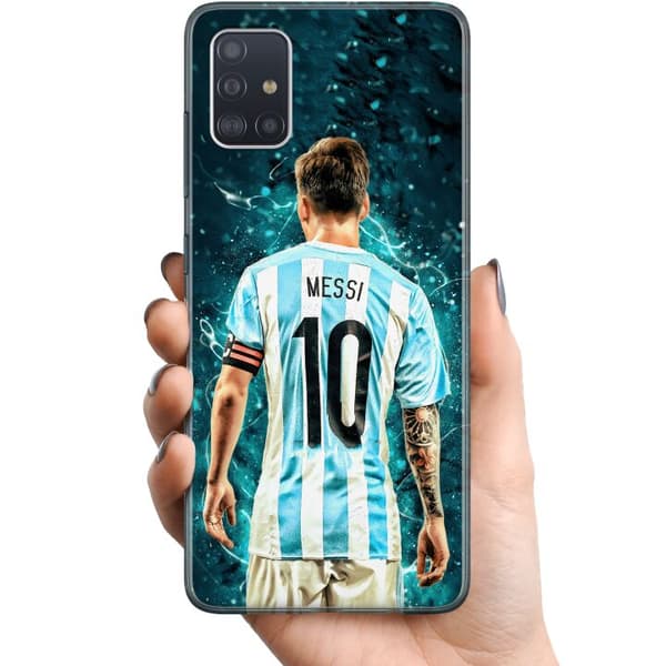 Samsung Galaxy A51 TPU Matkapuhelimen kuori Messi