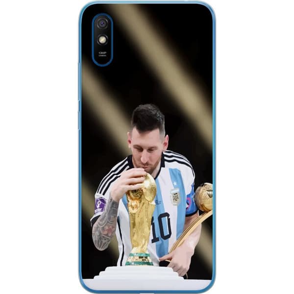 Xiaomi Redmi 9A Cover / Mobilcover - Messi