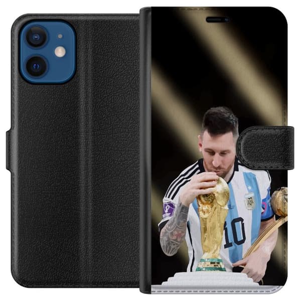 Apple iPhone 12  Plånboksfodral Messi
