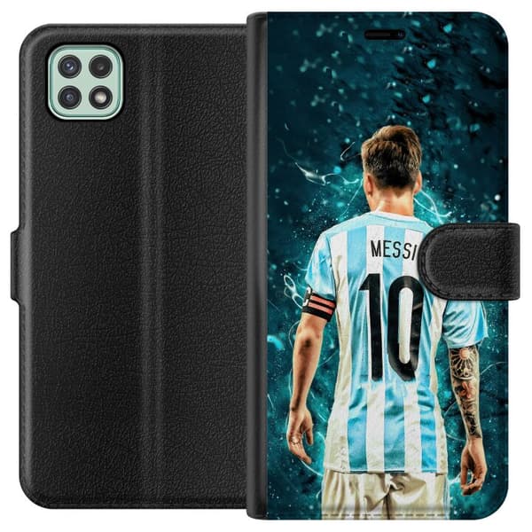 Samsung Galaxy A22 5G Lompakkokotelo Messi