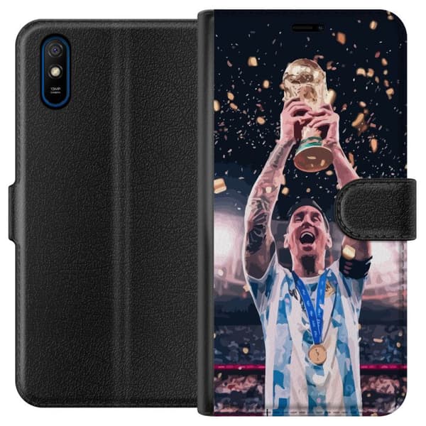 Xiaomi Redmi 9A Lommeboketui Messi