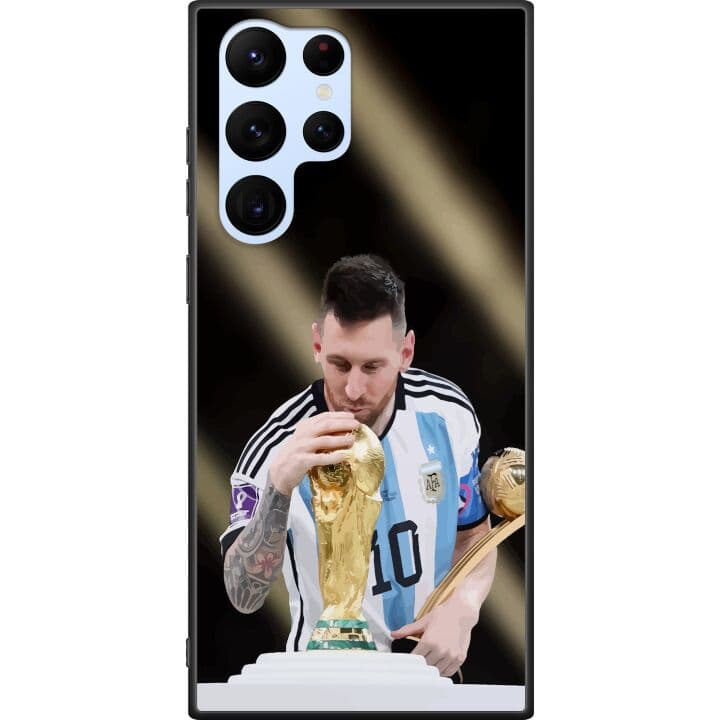 Samsung Galaxy S22 Ultra 5G Svart Skal Messi