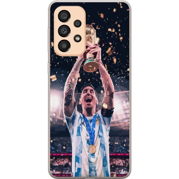 Samsung Galaxy A33 5G Cover / Mobilcover - Messi