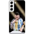Miniatyrbilde 1 av 3: Samsung Galaxy S22+ 5G Gjennomsiktig deksel Messi