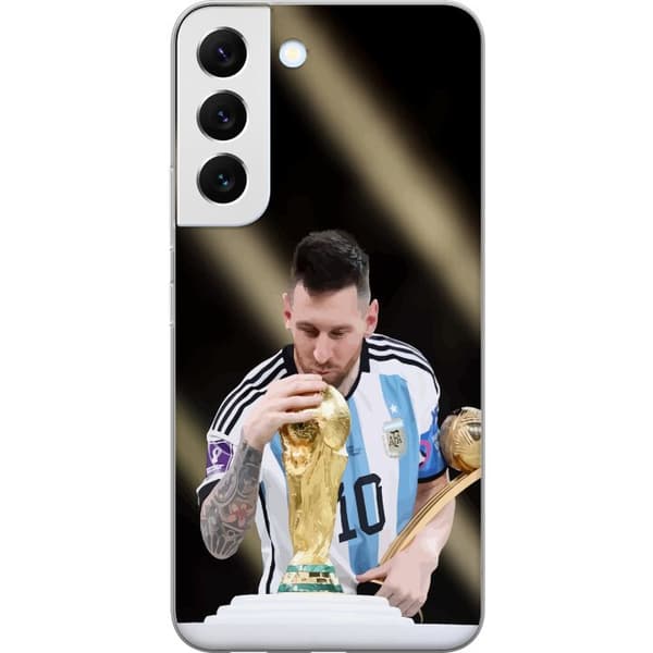 Samsung Galaxy S22+ 5G Gennemsigtig cover Messi