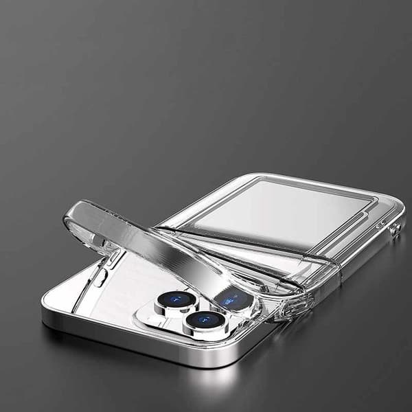 iPhone 12 - Transparent Case Double Card Slot
