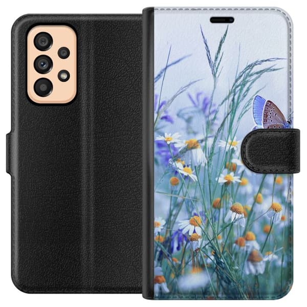 Samsung Galaxy A53 5G Tegnebogsetui Blomster