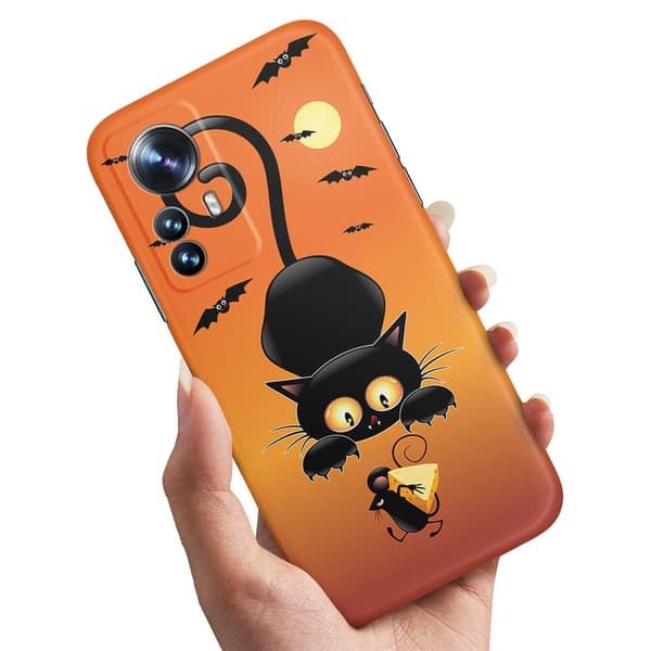 Xiaomi 12T/12T Pro - Deksel/Mobildeksel Katt og Mus