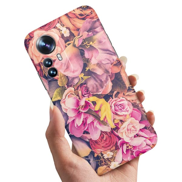 Xiaomi 12T/12T Pro - Skal/Mobilskal Roses