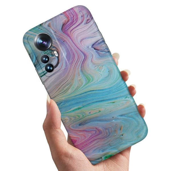 Xiaomi 12T/12T Pro - Deksel/Mobildeksel Maling Mønster