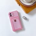 Miniatyrbild 1 av 5: iPhone 12/12 Pro TPU Shockproof Protective Wallet Case Pink