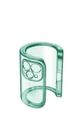 Miniatyrbild 2 av 3: Apple iPhone 12 Pro Luxury Classic Square Frame Protection Case Green With Soft Thin Transparent Camera Protector High Quality