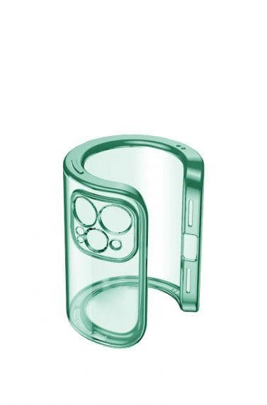 Apple iPhone 12 Pro Luxury Classic Square Frame Protection Case Green With Soft Thin Transparent Camera Protector High Quality