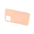 Miniatyrbild 2 av 4: Original Candy Flower Wallet Card Slot Phone Case for iPhone 12/12 Pro Pink Soft Silicone Shockproof Cover