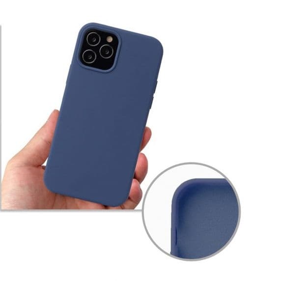 iPhone 13 Liquid Silikonfodral Midnight Blue