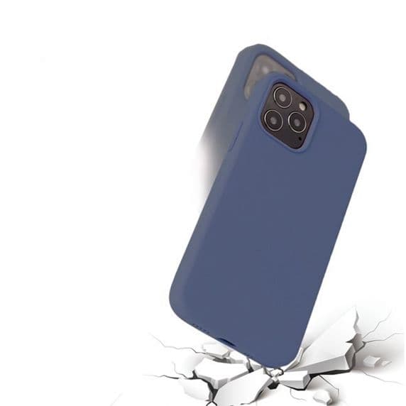 iPhone 13 Liquid Silikonfodral Midnight Blue