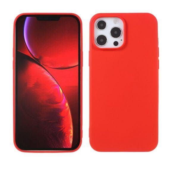 iPhone 13 Pro Max Liquid Silicone Case Chinese Red