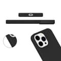Miniatyrbild 4 av 4: iPhone 13 Pro Max Liquid Silicone Case Black