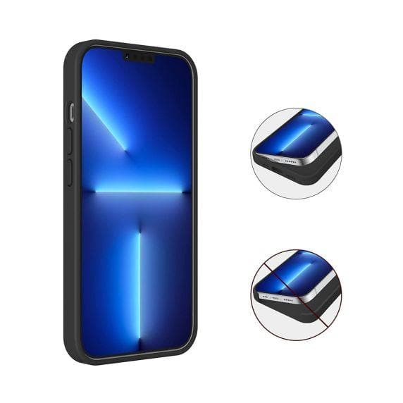 iPhone 13 Pro Max Liquid Silicone Case Black