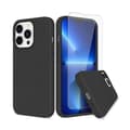 Miniatyrbild 1 av 4: iPhone 13 Pro Max Liquid Silicone Case Black