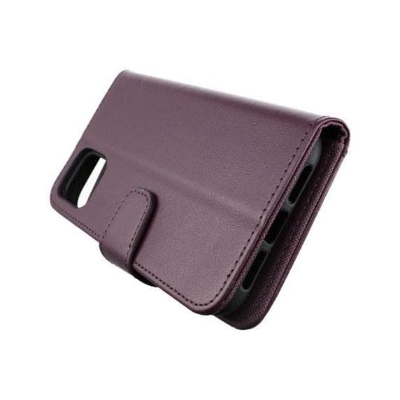 RV Plånboksfodral - iPhone 11 - Extra Kortfack och Stativ - Mörklila