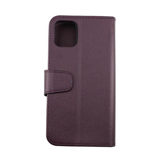 RV Plånboksfodral - iPhone 11 - Extra Kortfack och Stativ - Mörklila