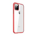 Miniatyrbild 5 av 7: TPU Edge Transparent Shockproof Case For iPhone 11 Pro Red