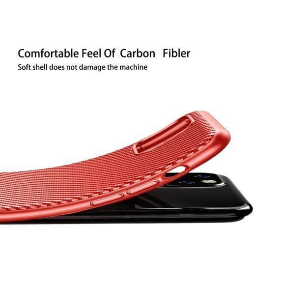 Apple iPhone 11 Pro Shockproof Protective Case Red High Quality