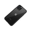 Miniatyrbild 5 av 9: iPhone 11 Pro Max Transparent Shockproof With TPU Edge Case Black