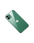 Miniatyrbild 3 av 4: Apple iPhone 12 Luxury Classic Square Frame Protection Case Dark Green With Soft Thin Transparent Camera Protector High Quality