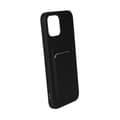 Miniatyrbild 4 av 4: Original Candy Flower Wallet Card Slot Phone Case for iPhone 12/12 Pro Black Soft Silicone Shockproof Cover