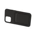 Miniatyrbild 2 av 4: Original Candy Flower Wallet Card Slot Phone Case for iPhone 12/12 Pro Black Soft Silicone Shockproof Cover