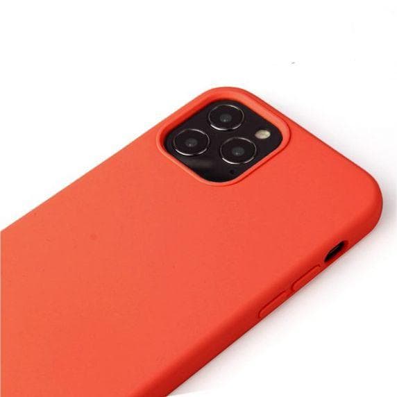 iPhone 13 Mini Liquid Silikonfodral Kinesisk Röd