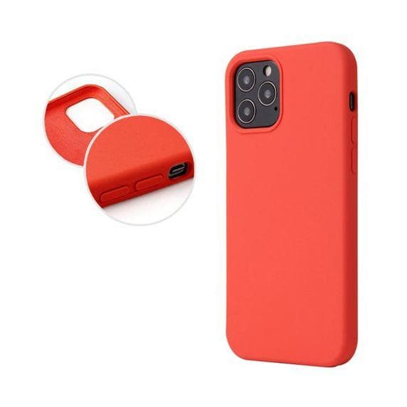 iPhone 13 Mini Liquid Silikonfodral Kinesisk Röd