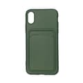 Miniatyrbild 1 av 4: Original Candy Flower Wallet Card Slot Phone Case for iPhone XR Navy Soft Silicone Shockproof Cover