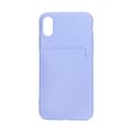 Miniatyrbild 1 av 4: Original Candy Flower Wallet Card Slot Phone Case for iPhone XR Purple Soft Silicone Shockproof Cover
