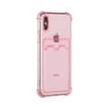 Miniatyrbild 3 av 4: iPhone XR TPU Shockproof Protective Wallet Case Pink