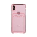 Miniatyrbild 1 av 4: iPhone XR TPU Shockproof Protective Wallet Case Pink