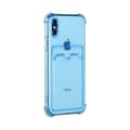 Miniatyrbild 3 av 5: iPhone XR TPU Shockproof Protective Wallet Case Blue