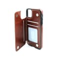 Miniatyrbild 5 av 10: Fitted Leather Case For iPhone 11 Brown