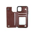 Miniatyrbild 9 av 10: Fitted Leather Case For iPhone 11 Brown