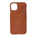 Miniatyrbild 4 av 6: iPhone 11 PU Leather Kickstand Card Pocket Case Brown
