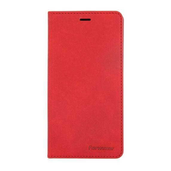 Flip Stand Magnetische Leather Case For iPhone 11 Red