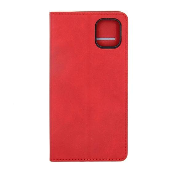 Flip Stand Magnetische Leather Case For iPhone 11 Red