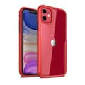 Miniatyrbild 5 av 6: PC Cover Transparent With TPU Edge Protective Case Red For iPhone 11