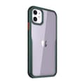 Miniatyrbild 1 av 6: PC Cover Transparent With TPU Edge Protective Case Green For iPhone 11