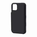 Miniatyrbild 1 av 7: PU Leather Back Flip Kickstand Card Case Black For iPhone 11