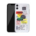 Miniatyrbild 1 av 5: Shockproof TPU Fashion Barcode Labels Case For iPhone 11-SALE Style