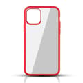 Miniatyrbild 1 av 8: iPhone 11 Pro Transparent Shockproof With TPU Edge Case Red