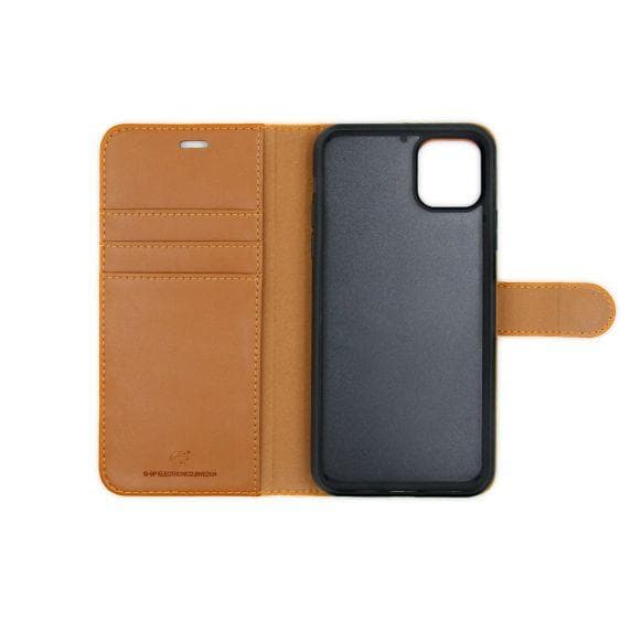 Detachable Leather Case For iPhone 11 Pro Brown